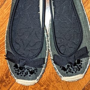 NIP Women's Simply Vera Wang rhinestone black shoes size 8.5